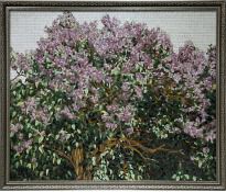 Мозаїка Mozaico de Lux PANNO PANNO 5-262 бузковий,зелений,коричневий