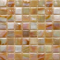 Мозаїка Mozaico de Lux R-MOS R-MOS DR51 IRIDIUM CARAMEL (L) бежевий,з перламутром