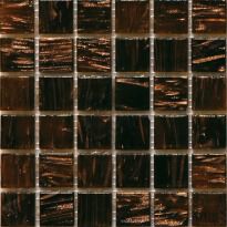 Мозаика Mozaico de Lux R-MOS R-MOS 20G50 BROWN коричневый,с авантюрином