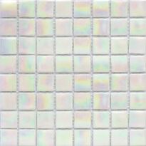Мозаика Mozaico de Lux R-MOS R-MOS 20R12 (L) RAINBOW белый,с перламутром