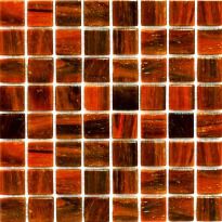 Мозаика Mozaico de Lux R-MOS R-MOS 20Y(YN)92 HONEY коричневый,красный,с авантюрином
