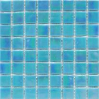 Мозаїка Mozaico de Lux R-MOS R-MOS 20R32 PURE BLUE блакитний,з перламутром
