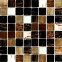 Мозаика Mozaico de Lux R-MOS R-MOS 20G88101252515450 бежевый,темный