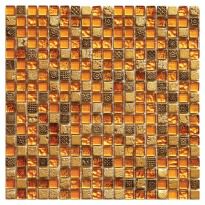 Мозаїка Mozaico de Lux S-MOS S-MOS HS0331 (15x15) коричневий,сірий