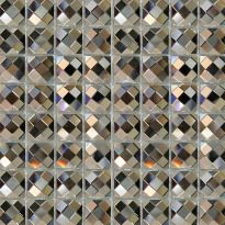 Мозаїка Mozaico de Lux S-MOS S-MOS DIAMOND 9 (WHITE) срібло