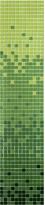 Мозаїка Mozaico de Lux S-MOS S-MOS CB06(C35333129) зелений,салатовий,розтяжка