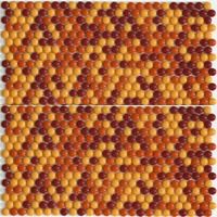 Мозаїка Mozaico de Lux SMT-MOS SMT-MOS MIX Y117+Y47+Y45 DIAM12mm xbc помаранчевий