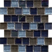 Мозаика Mozaico de Lux T-MOS T-Mos SP02 голубой,синий