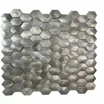 Мозаика Mozaico de Lux V-MOS V-MOS VTH-602 260х302х3 серебро