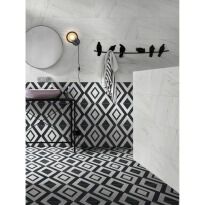 Керамогранит New Tiles Bauhaus HUARTE RECT. белый,черный - Фото 3