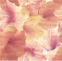 Плитка Opoczno Flower Power FLOWER POWER цветы декор2 сиреневый,розовый,светло-розовый