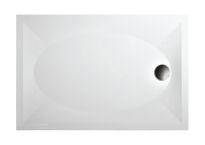 Комплектующие: PAA Art KDPART80X120/00 ART Поддон с ножками и панелью, 80x120см белый белый - Фото 1