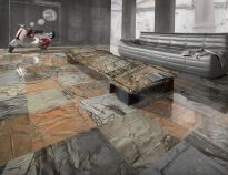 Напольная плитка Peronda-Museum Metalskin METALSKIN/P белый,бежевый,серый,оранжевый - Фото 8