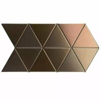Керамогранит Realonda Triangle TRIANGLE METAL 485х280х9 коричневый - Фото 1