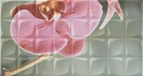 Плитка Rocersa Glamour DEC ORCHID A RSA декор сірий,рожевий - Фото 1
