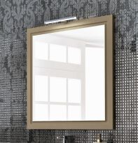 Зеркало для ванной ROYO Classic 22214 коричневый,серебристый