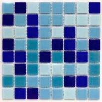 Мозаика Stella di Mare R-mos B R-MOS WA3132333637 на бумаге микс синий голубой,синий