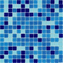 Мозаїка Stella di Mare R-MOS R-MOS B3132333537 мікс блакитний 5 20x20 на сiтцi 327х327х4 блакитний,синій