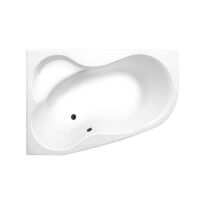 Акриловая ванна Vagnerplast Melite Melite Ванна 160x105 левая + ножки F010 белый - Фото 1