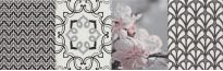 Плитка Venus Icon ICON DECORE GLOSSY LOUNGE декор5 белый,серый,розовый,черный - Фото 5