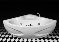 Гидромассажная ванна WGT Garda Elite 140x140 см белый - Фото 1