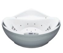 Гидромассажная ванна WGT Illusion Easy+Hydro&Aero 172x172 см белый