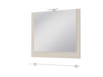 Зеркало для ванной Ювента Matrix МХМ-95 95 см кремовый