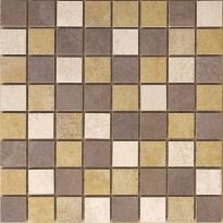 Мозаика Zeus Ceramica Le Gemme MQAX-L3 бежевый,коричневый,кремовый - Фото 1