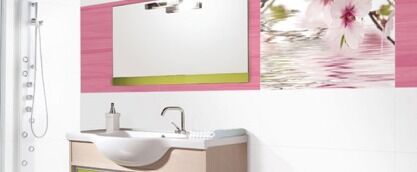 Современный стиль ванной комнаты от Novogres Dolcevita