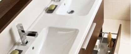 Будь в тренде: зачем двойная раковина в ванной?