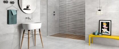 Колекція Veria від іспанського бренду Geotiles – елегантна естетика глянцевого бетону