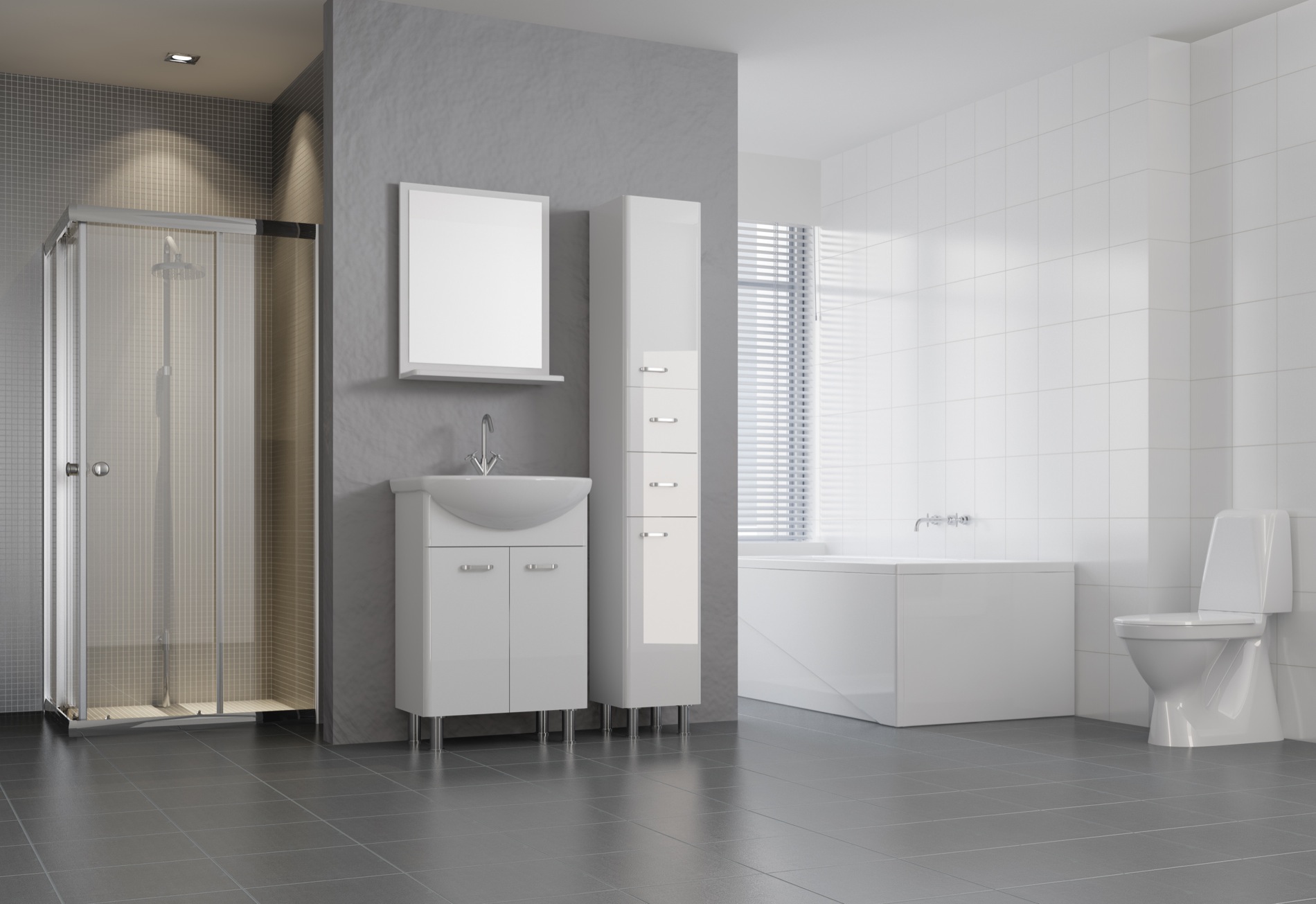 Колекція сантехніки і меблів для ванної кімнати Alpina