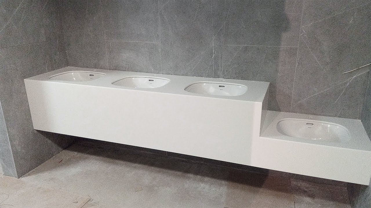 Раковина для ванной комнаты из натурального или искусственного камня