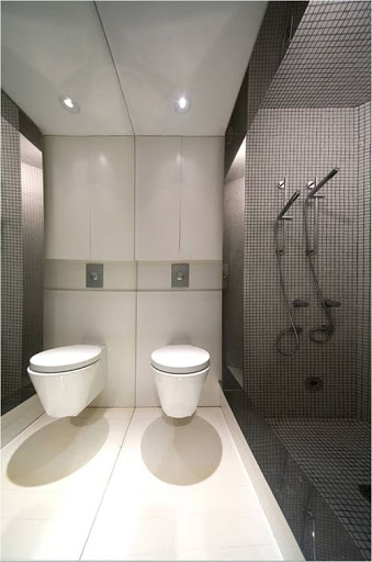 ванная комната в стиле минимализм