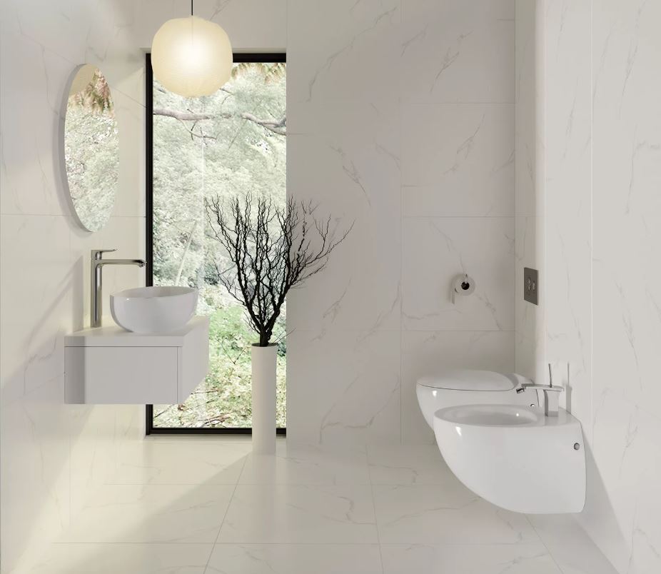 ванная комната в стиле минимализм